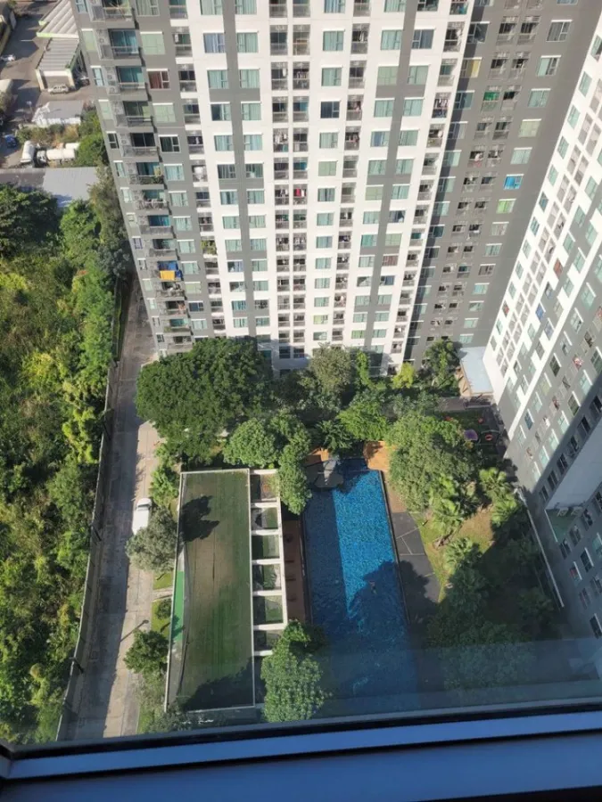 ให้เช่าคอนโดAspire รัตนาธิเบศ 2 ห้อง One bedroom ขนาด 30 ตรม.ห้องวิวสวนไม่มีตึกบัง จองเลย อย่ารอช้า