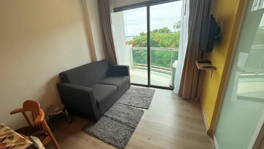 Condo for rent: Sonrisa, size 35 sq m, 4th floor, view of green area + sea, fully furnished, must book like this.