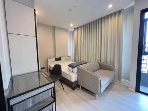 Condo for sale: The Room Phayathai, Studio room, 35th floor, high view, comes with a great price, you will regret it if you miss it.