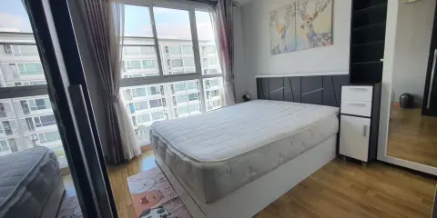 ให้เช่า The Link Condominium Sukhumvit 64 ห้องพร้อมอยู่ ห้องกว้้างอยู่สบาย หิ้วกระเป๋าใบเดียวมาได้เลย++