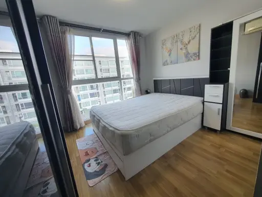 For rent: The Link Condominium Sukhumvit 64, ready to move in, spacious room, comfortable to live in, just bring your bag++