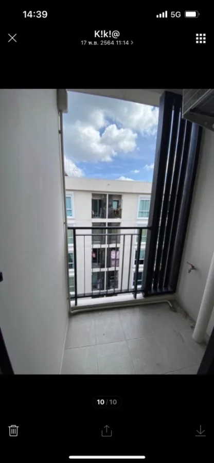 Sale Plum Condo Chaengwattana Phase 4, 1 bedroom, 1 bathroom, ready to move in, complete facilities, book now.