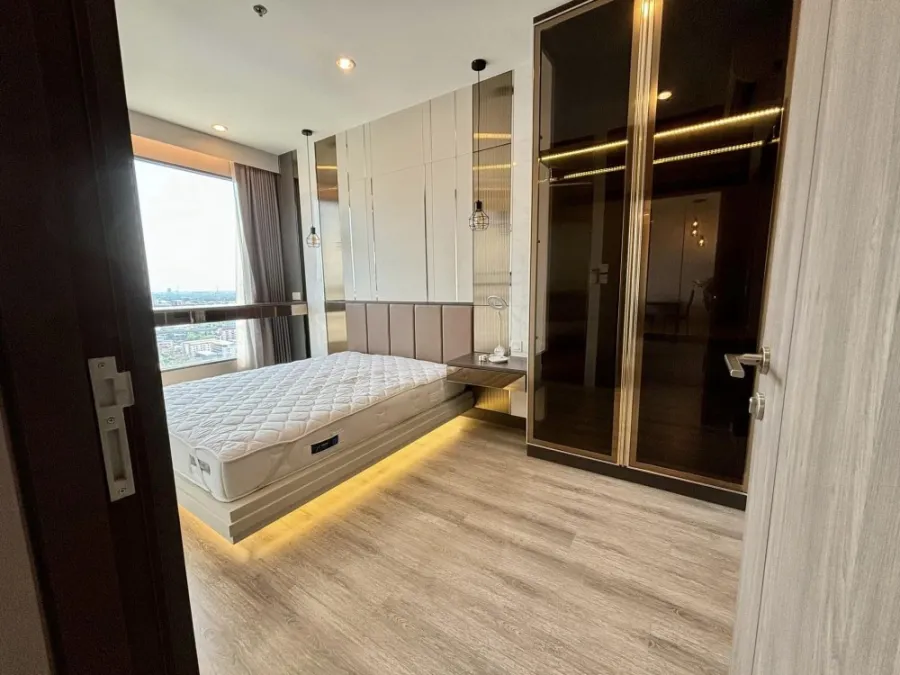 ขาย เช่า คอนโดไอดีโอ โมบิ สุขุมวิท66 ตกแต่งดูดี เฟอร์นิเจอร์บิวท์อินแบบ Fully furnished จองเลยจ้า