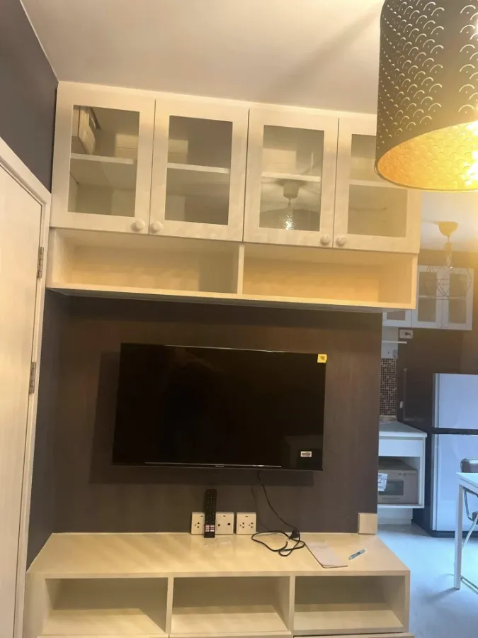 ให้เช่า Plum Condo Park Rangsit ชั้น 2 วิวสระ ห้องสวย แต่งครบ พร้อมอยู่ จองเลย