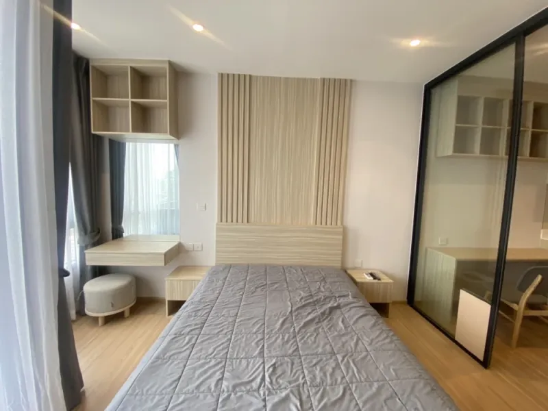 For rent Condo MARU Ekkamai 2 ชั้น 24 ทิศเหนือ แต่งพร้อมอยู่ มาแต่ตัวเข้าอยู่ได้เลย อย่ารอช้า