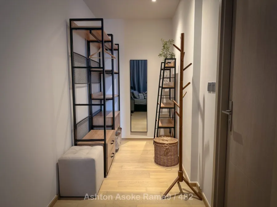 Condo for rent, Ashton Asoke-Rama 9, decorated room, ready to move in. Complete with premium amenities, don't miss it.
