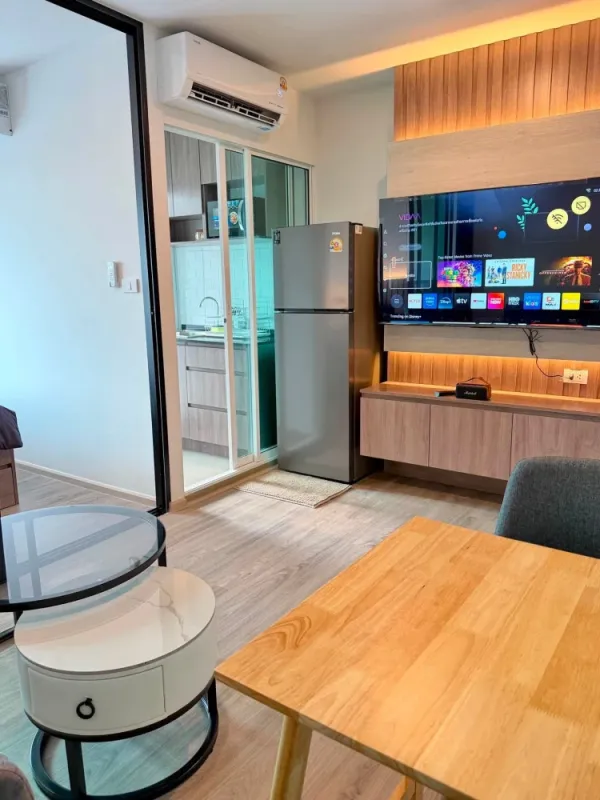ให้เช่าคอนโด Regent Home Bangna ชั้นสูง วิวแม่น้ำสวย เฟอร์นิเจอร์บิวท์อินครบ พร้อมเข้าอยู่ มาจองเลย