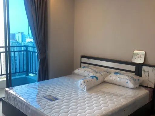 Condo for rent, Artisan Ratchada, high floor, beautiful view, good location, convenient transportation, ready to move in, book now!