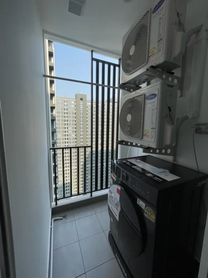 For rent: Regent Home Bangna, 26th floor, fully furnished, nice to live in, book now, don't miss out.