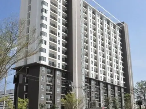 ให้เช่าคอนโดThe Parkland Srinakarin Lakeside ห้องมุมมีความเป็นส่วนตัว พื้นที่ใช้สอยเยอะ มาจองเลย