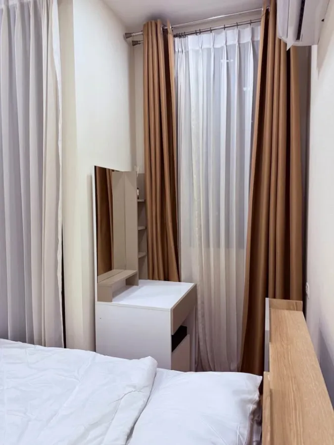 ให้เช่า Q House Sukhumvit 79 ห้องพร้อมอยู่ เฟอร์พร้อม กว้างขวางอยู่สบาย จองเลย