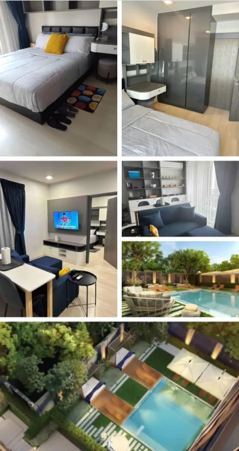 Venio Sukhumvit 10 for sale, 7th floor, Premier Zone, well decorated room. Grab your bags and move in.