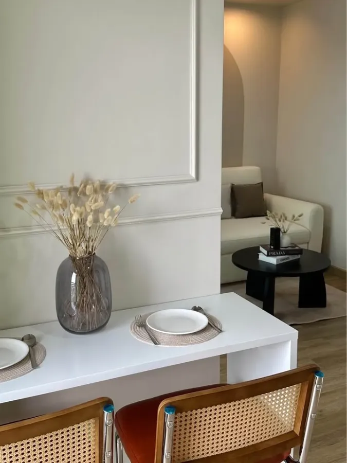 Condo for sale, Lumpini Park Nawamin-Sriburapha. Nice unit, fully furnished. Just bring your belongings and move in!