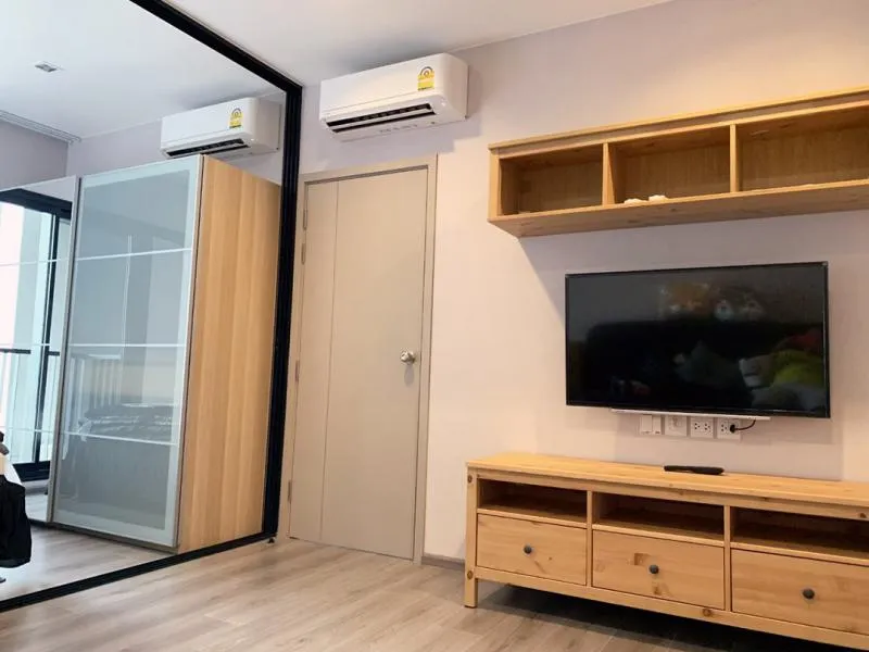 Condo for rent, The Politan Reef, nice decorated room, cute price, fully furnished, complete electrical appliances, hurry to rent