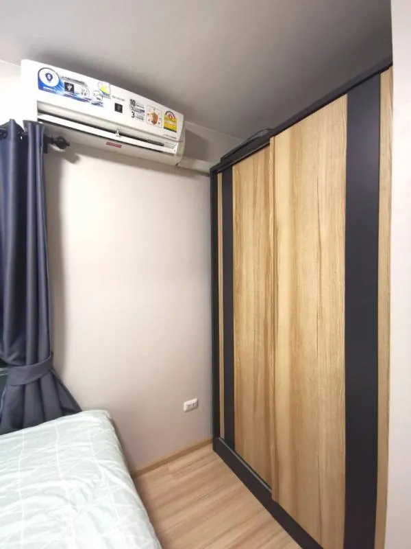 This room must be reserved. For rent, Plum Condo Chaengwattana Station is fully furnished. Don't be afraid to look, book now.