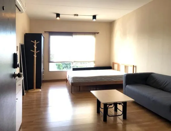 For rent, The Tree Ladprao-Wang Hin, 4th floor, STUDIO room, great view, complete facilities. Hurry up to reserve now.