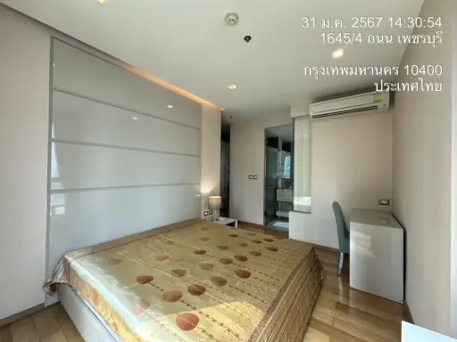 ให้เช่า ดิ แอดเดรส อโศก 2 ห้องนอน 2 ห้องน้ำ เฟอรื+เครื่องใช้ไฟฟ้าจัดเต็ม ลากกระเป๋ามาเลย images