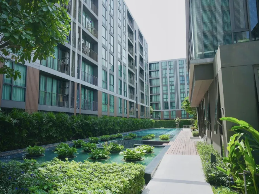 Chambers Cher Condo for sale, Ratchada-Ramintra, ready to move in, built-in furniture, if you miss it you will regret it.