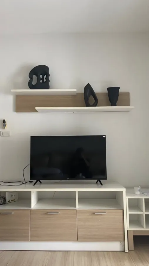 Centric Scene Ratchavipha for rent, two bedrooms, two bathrooms, lots of usable space, move in now, don't hesitate.