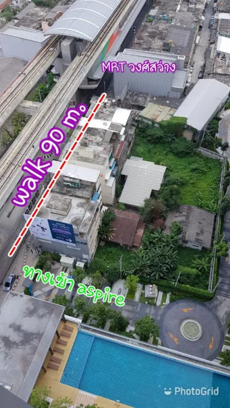ขาย/ให้เช่า แอสไปร์ รัชดา-วงศ์สว่าง วสระว่ายน้ำ และเมืองฝั่ง สถานี MRT วงศ์สว่าง ห้ามพลาดเด็ดขาด