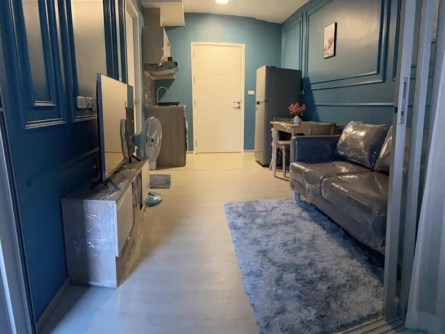 ให้เช่า Plum Condo Sukhumvit 62 ขนาดห้อง 28.94 ตร.ม. ชั้น 7 ตกแต่งห้องสวย โทนสีสบายตาน่าอยู่ แบบนี้ต้องจอง