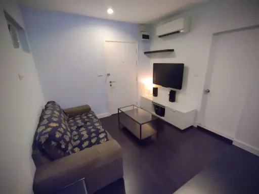 For rent: Aspire Sukhumvit 48, 25th floor, fully furnished, ready to move in. Book now before it's too late!