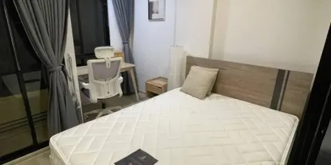 ขาย Plum condo สะพานใหม่ ห้องดูดี กั้นห้องเป้นส่วนตัว ไม่โดนแดดบ่าย ห้องเย็นสบายมาก จองได้เลย