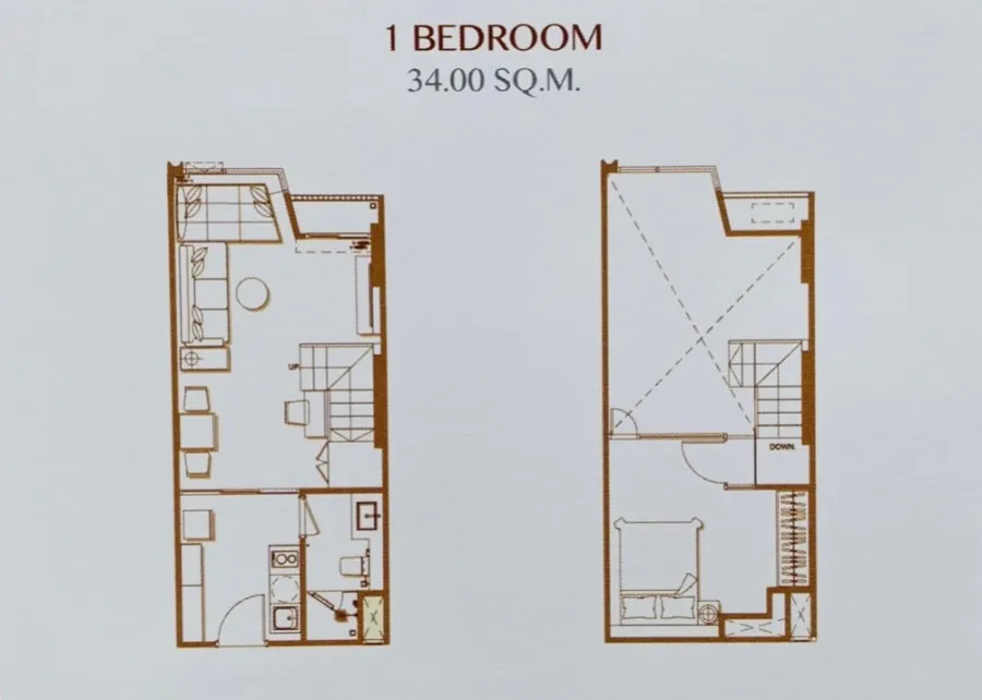 ขายดาวน์ คอนโด พาร์ค ออริจิ้น ราชเทวี ห้อง Duplex เพดานสูง โปร่งโล่ง ทำเลดี ใกล้ BTS ราชเทวี