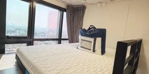 ปล่อยเช่าด่วนๆ The Line Sukhumvit 101 ชั้นลอย Duplex พื้นที่คุ้มทั้งด้านนอกด้านใน ชั้น 16 วิวแม่น้ำสวยงาม มาจองเลย