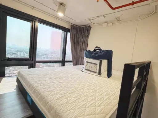 ปล่อยเช่าด่วนๆ The Line Sukhumvit 101 ชั้นลอย Duplex พื้นที่คุ้มทั้งด้านนอกด้านใน ชั้น 16 วิวแม่น้ำสวยงาม มาจองเลย images