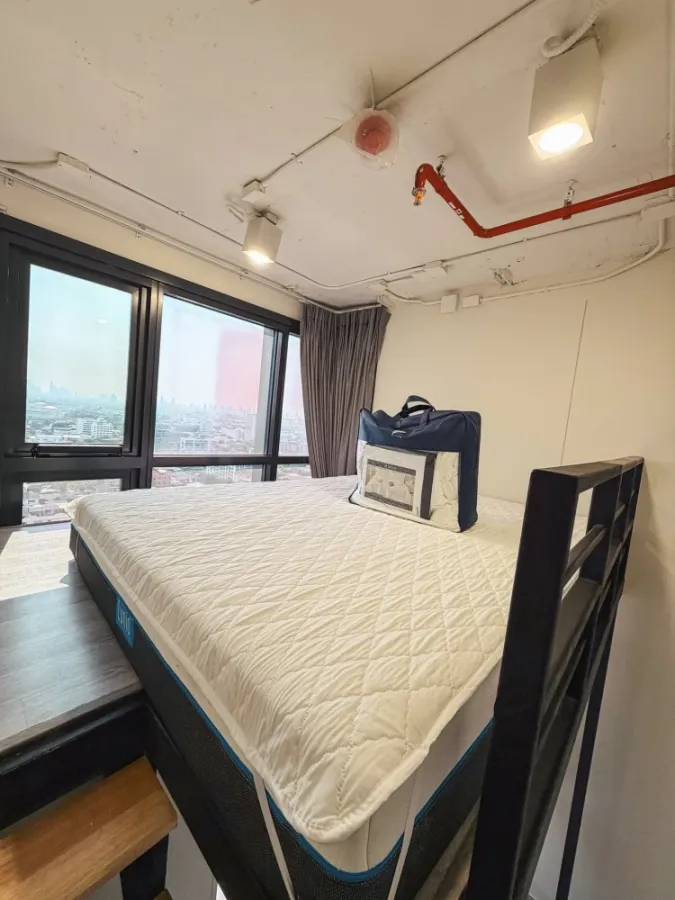 ปล่อยเช่าด่วนๆ The Line Sukhumvit 101 ชั้นลอย Duplex พื้นที่คุ้มทั้งด้านนอกด้านใน ชั้น 16 วิวแม่น้ำสวยงาม มาจองเลย