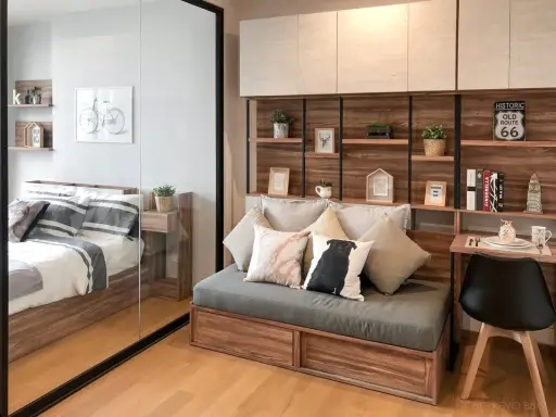 For rent: Noble Revo Silom, 9th floor, North side (view not blocked), well decorated, fully furnished, move in now, don't hesitate.