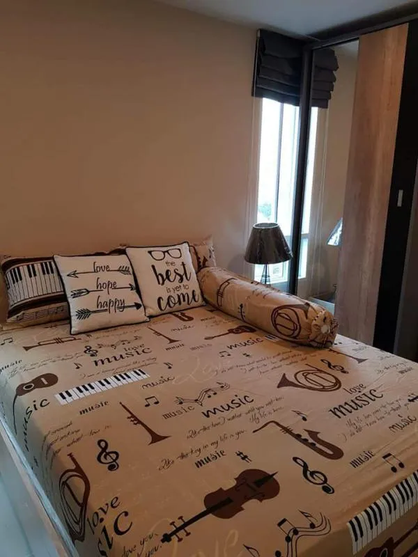 For Rent JW Condo @ Donmuang ตึก F ชั้น 5 ห้องมุมนอกเงียบสงบ ปลอดโปร่ง
