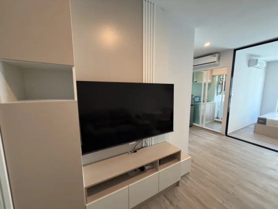 ให้เช่า Regent Home Bangna ห้องมุมคนไม่พลุกพล่าน เฟอร์และเครื่องใช้ไฟฟ้าครบครัน หิ้วกระเป๋าเข้าอยู่ได้เลยจ้า