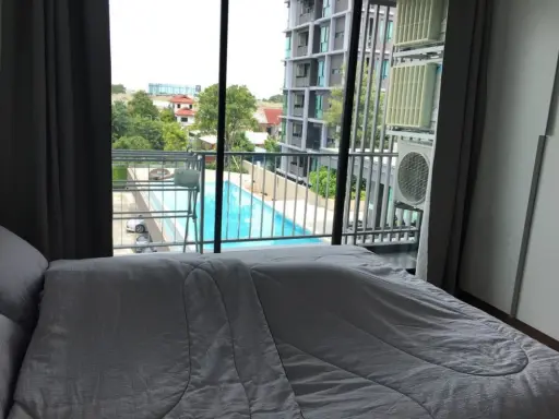 Rare item, very rare, Condo Atmoz Ladprao 71, size 2 bedrooms, fully furnished, ready to move in immediately.