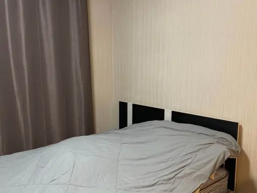 For rent, Plum Condo, Phahonyothin 89, Building A, 3rd floor, corner room, fully furnished, nice to live in. Book now, don't wait, hurry.