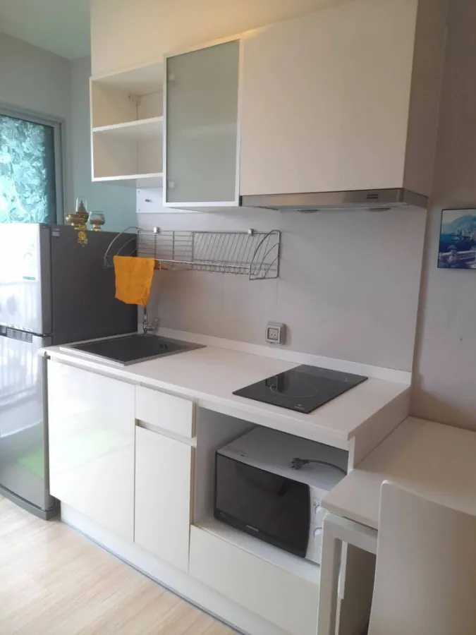 Condo for rent, Fuse Sense Bang Khae, nice room, soft white tone, fully furnished, 16th floor, good price, hurry to book