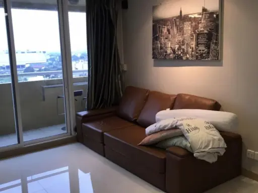 For sale: M Society Condominium, 15th floor, spacious room. Warmly decorated, with an impactful view, you shouldn't miss it.