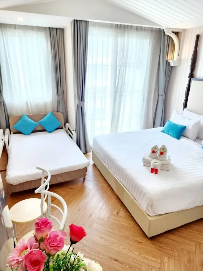 ให้เช่า GRAND FLORIDA BEACHFRONT CONDO RESORT PATTAYA ชั้น 6 วิวเมือง แต่งครบ จองเลย