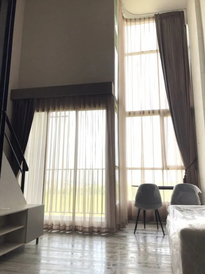 ให้เช่า คอนโด Kave Salaya ห้องเพดานสูง บรรยากาศโปร่ง ไม่อึดอัด จองด่วน ก่อนพลาด