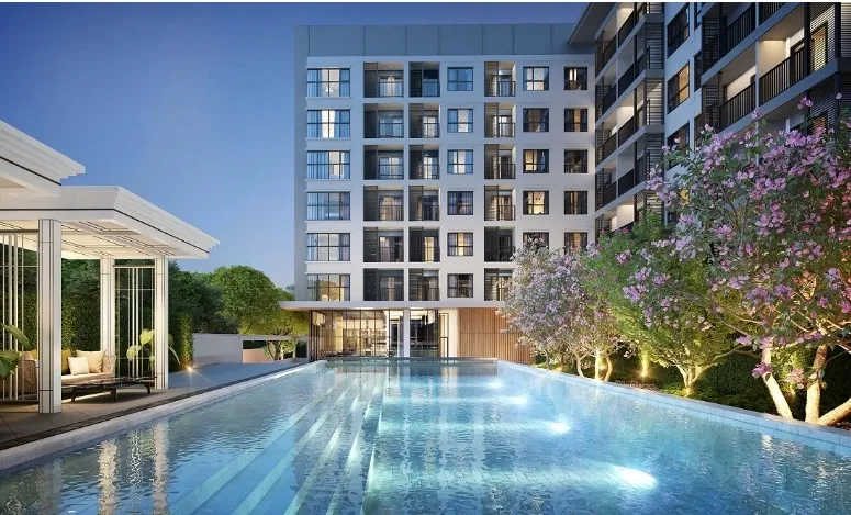 ขายคอนโด Aspen Condo Lasalle ห้องแยกเป็นสัดส่วน เฟอร์นิเจอร์ครบ พร้อมอยู่ จองเลย