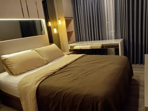 Condo for sale, Aspire Sathorn-Taksin (Copper Zone), beautiful room, built-in, full view, ready to move in, buy now