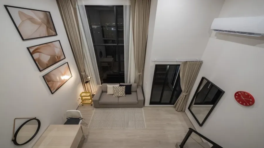 For rent: THE ORIGIN Sukhumvit Sailuat E22 Station, 11th floor, fully furnished unit. Book now! (Urgent!)