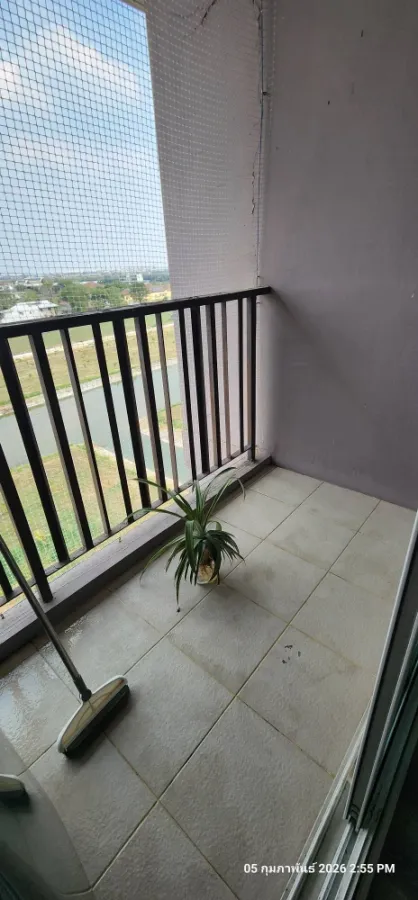 ให้เช่า ดับเบิ้ล เลค คอนโดมิเนียม แบบ 1 bedroom ห้องแยกเป็นสัดส่วน เครื่องใช้ไฟฟ้า ครบ ( มีเครื่องซักผ้า ) รีบจองเลย