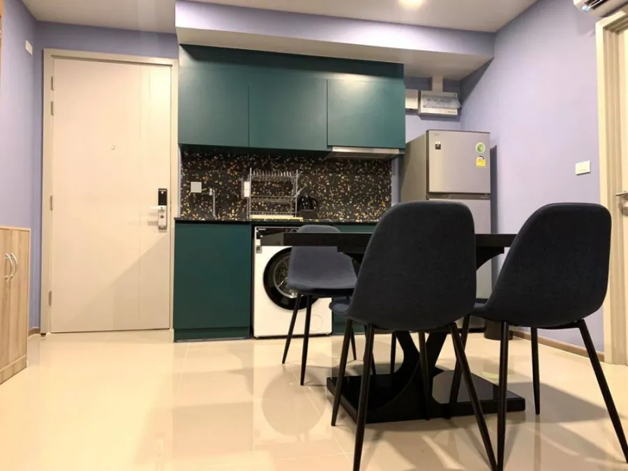 Condo for rent, The Base Sukhumvit 50, near BTS On Nut, fully furnished, easy to travel, hurry to reserve!!