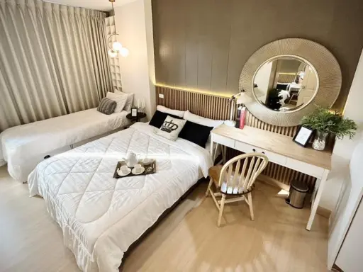 For rent: Supalai Veranda Rama 9, 3 bedrooms, spacious living area, coordinated interior design, great location. Book now! images