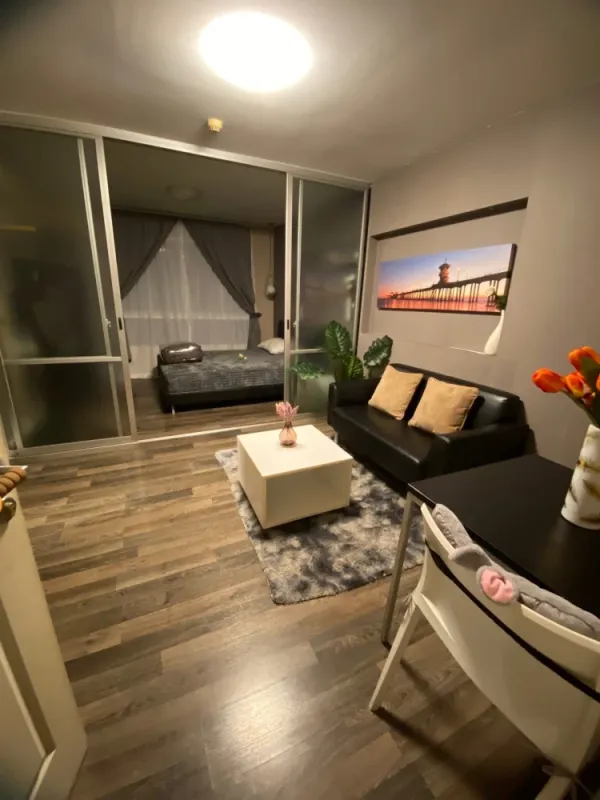 ขาย ให้เช่า Dcondo Sukhumvit 109 ห้องน่าอยู่ ชั้น 3 แต่งสวยคุมโทน ทำเลสุดปัง จองเลย