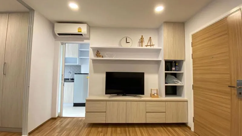 ให้เช่าคอนโด กรีน วิลล์ สุขุมวิท 101 1นอน 1น้ำ ห้องตบแต่งสวย เฟอร์ครบ วิวดี จองด่วนจ้า