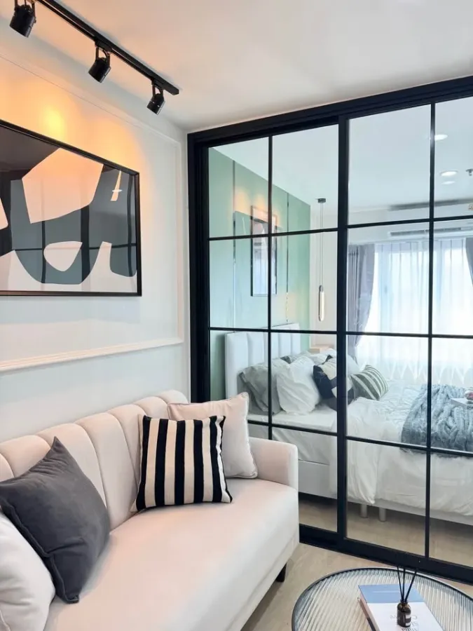 For sale: The Next Ladprao 44, 6th floor, Building B. Beautifully decorated and fully furnished. Don't miss out!