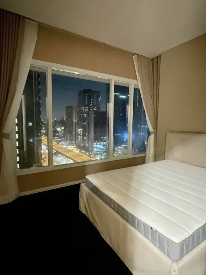 For rent: The Saint Residences. Nice room, fully furnished, high floor. Book now before it's too late!+++